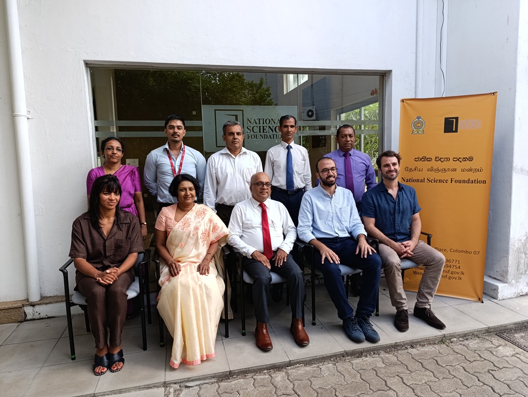 GIZ delegation visits the National Science Foundation