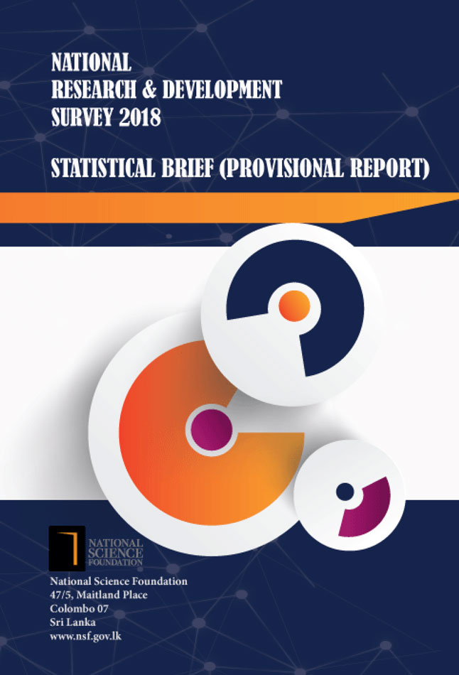 National Research & Development Survey 2018 Statistical Brief (Provisional Report)