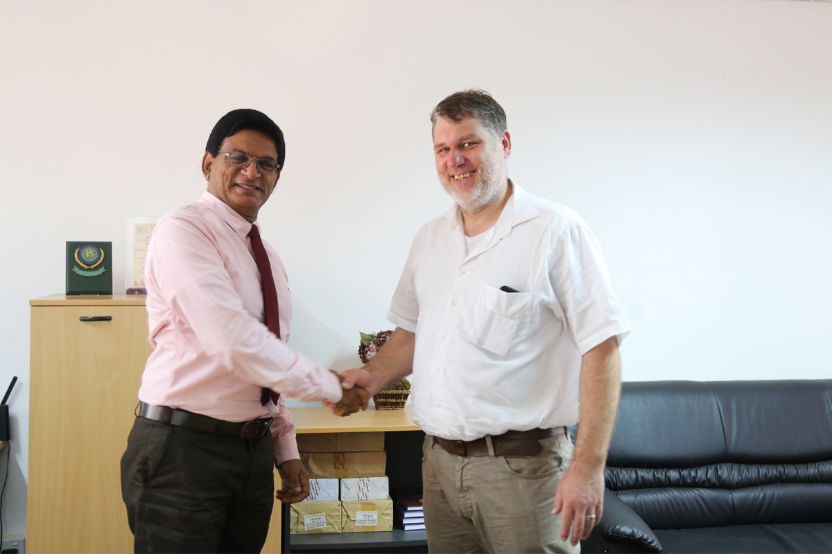 Relations with the Trier University of Applied Sciences, Germany reinforced